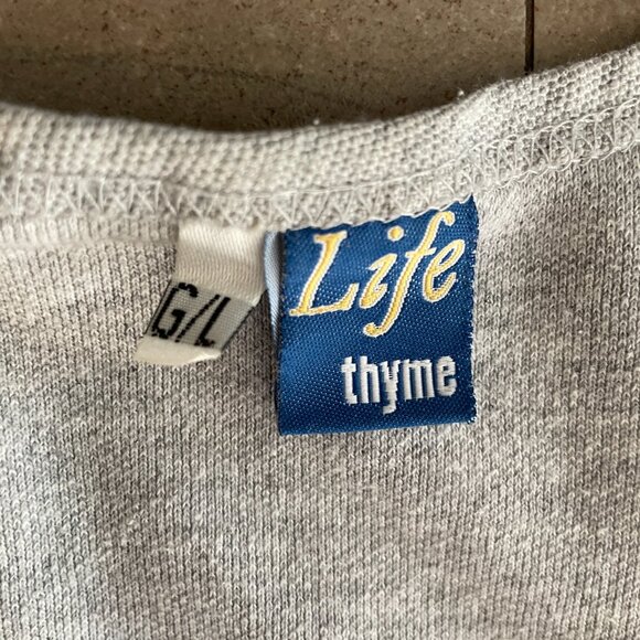 3 Maternity T-shirts Grey, Black/Teal-Size Large/XL - Picture 5 of 16